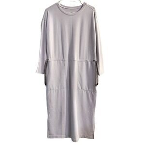 Title Nine Long Sleeve Dress Fresh Terry Dress in Lilac Size Medium